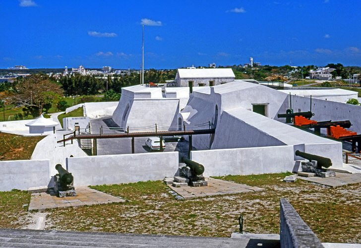 BAHAMAS, New Providence Island, Nassau, Fort Charlotte, BAH327JPLA 728