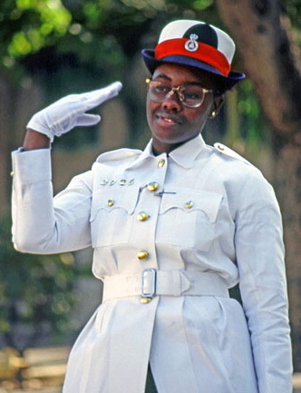 Nassau, traffic policewoman, BAH139JPLA 4000   430 wide