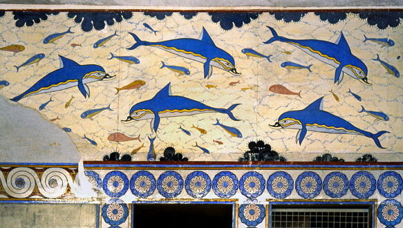 'Dolphins' fresco   425 deep