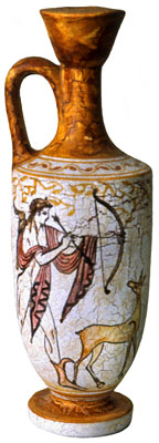 Greek Islands, CRETE, crafts, traditional hand made pottery jar, GIS1053JPL 400 deep