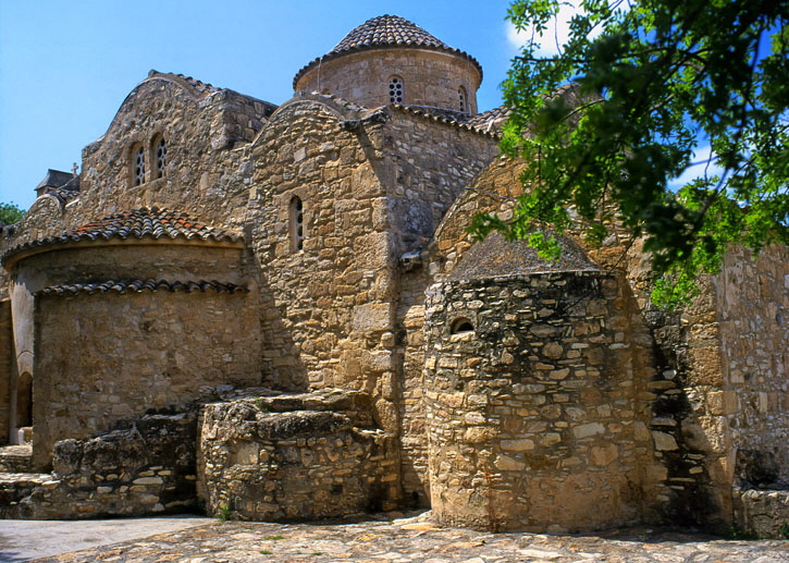 CYPRUS, Larnaca area, Angeloktisti Church (11th century), CYP188JPL 6000 A 725
