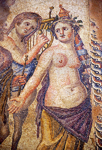 CYPRUS, Paphos, Kato Paphos, House of Aion, mosaics, CYP418JPL A 350