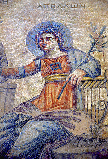 CYPRUS, Paphos, Kato Paphos, House of Aion mosaic, CYP417JPL A 350