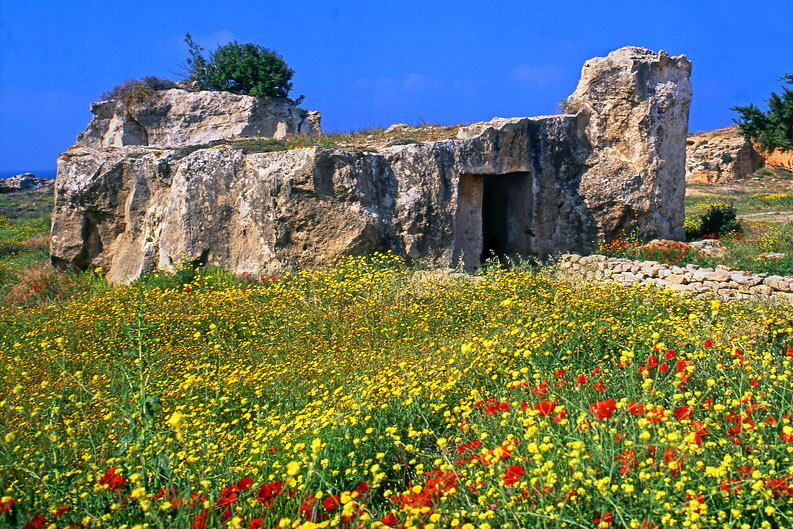 CYPRUS, Paphos, Kato Paphos, ruins of Tombs Of The Kings, CYP254JPL A 793
