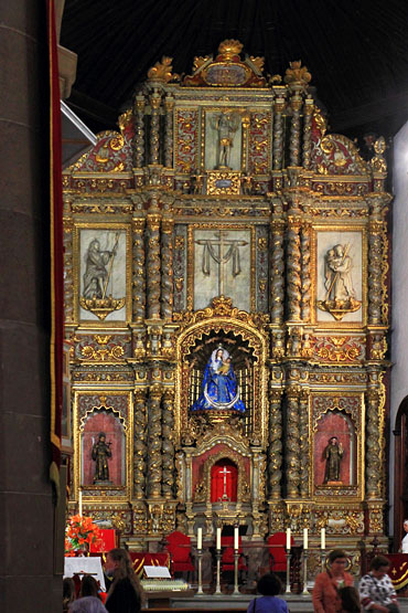 Canary Islands, TENERIFE, Puerto de la Cruz, Church of Our Lady of the Rock of France, SPN1663JPL 370