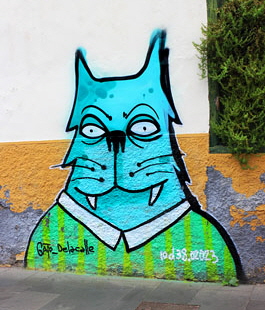 Canary Islands, TENERIFE, Puerto de la Cruz, old town area, street art, SPN1701JPL 265