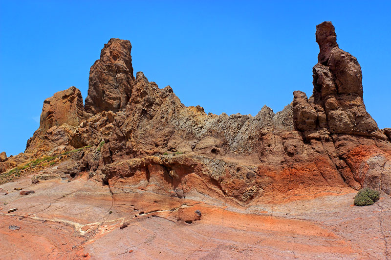 Canary Islands, TENERIFE, Teide National Park, Roques de Garcia (rock formations), SPN1756JPL 800