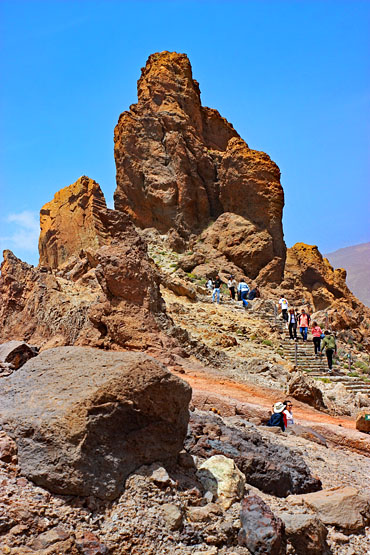 Canary Islands, TENERIFE, Teide National Park, Roques de Garcia (rock formations), SPN1758JPL 370