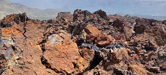 Canary Islands, TENERIFE, Teide National Park, scenery, solidified lava, SPN1812JPL M 555
