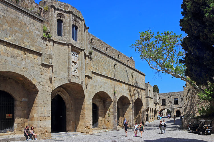 RHODES, Rhodes Town, Old Town, Archaeological Museum, GIS1494JPL 750