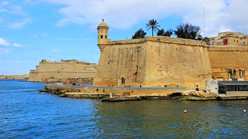 MALTA, Senglea, Fort St Michael, MLT981JPL 800