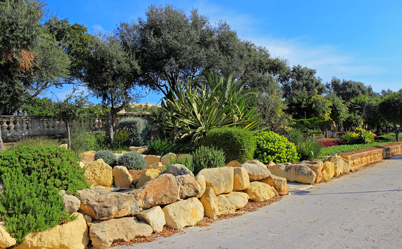 MALTA, Valletta, Herbert Ganado Gardens, MLT761JPL 800