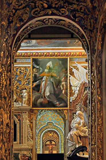 MALTA, Valletta, St John's Co-Cathedral, relief sculptures and art, MLT795JPL 370