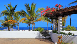 Canary Islands, TENERIFE, Puerto de la Cruz, seaside promenade, SPN1573JPL 300