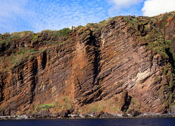 MADEIRA, Cabo Girao cliffs, view from sea, MAD159JPL - A 700