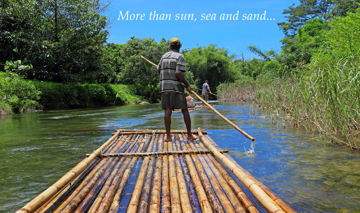 THAILAND, Phang Nga Province, KHAO LAK, Bamboo Rafting, THA4392JPL A 1250 captioned