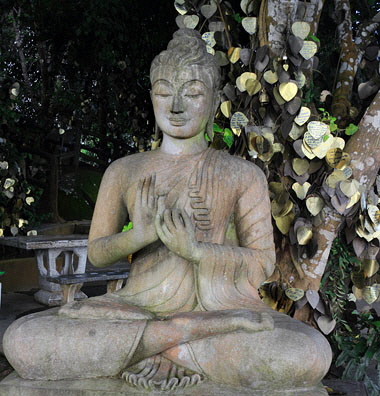 Thailand, PHUKET, Big Buddha, temple site, Buddha statue in teaching posture, THA3957JPL A 380