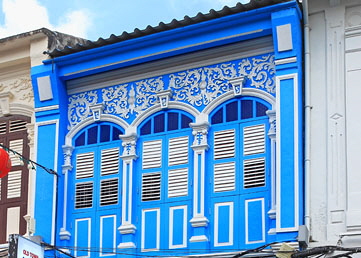 Thailand, PHUKET, Phuket Old Town, Sino-Portuguese architecture, THA3875JPL 361