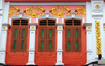 Thailand, PHUKET, Phuket Old Town, Sino-Portuguese architecture, THA3884JPL A 361