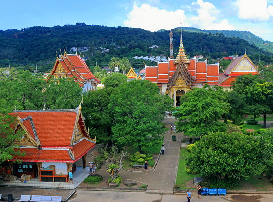 Thailand, PHUKET, Wat Chalong, temple site, THA3945JPL A 600