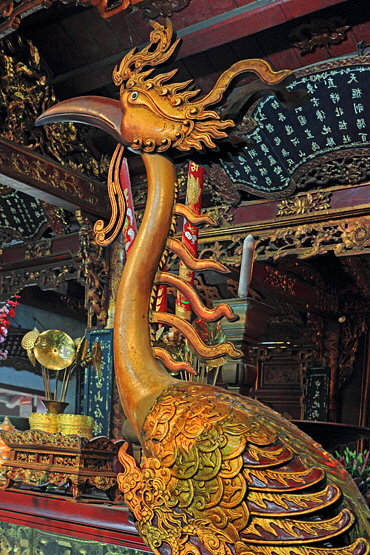 Vietnam, HANOI, Quan Thanh Temple (Tran Vu), main shrine statues, VT1647JPL A 370
